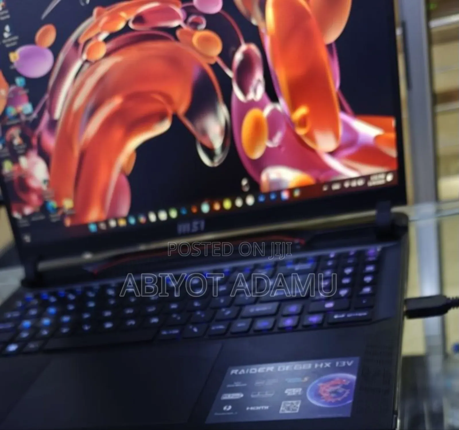 New Laptop MSI GT683 32GB Nvidia SSD 1T