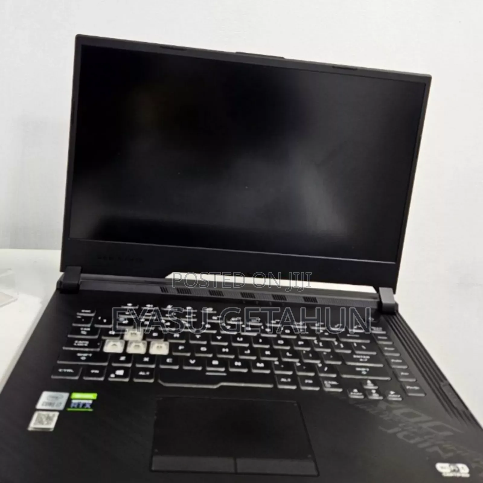 New Laptop Asus ROG Strix G15 16GB Intel Core I7 SSD 512GB