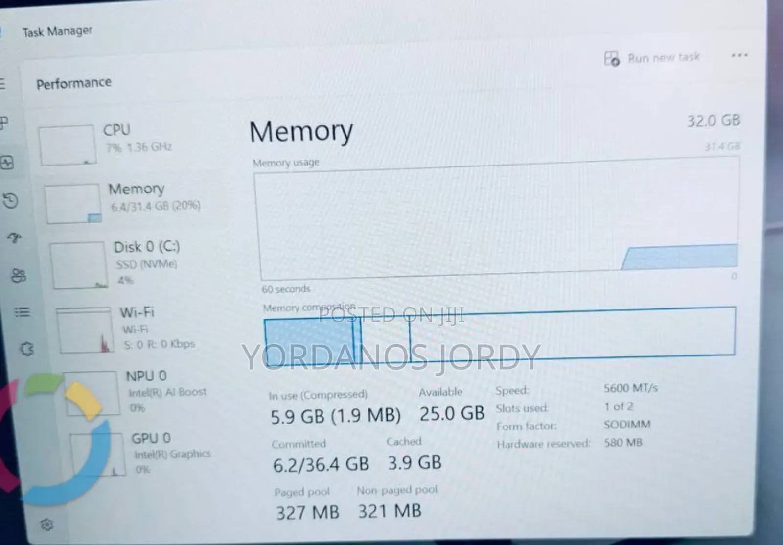 New Laptop Dell XPS 13 32GB Intel Core I7 SSD 512GB