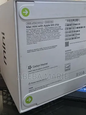 New Desktop Computer Apple Mac Mini M4 16GB Apple M4 SSD 256GB