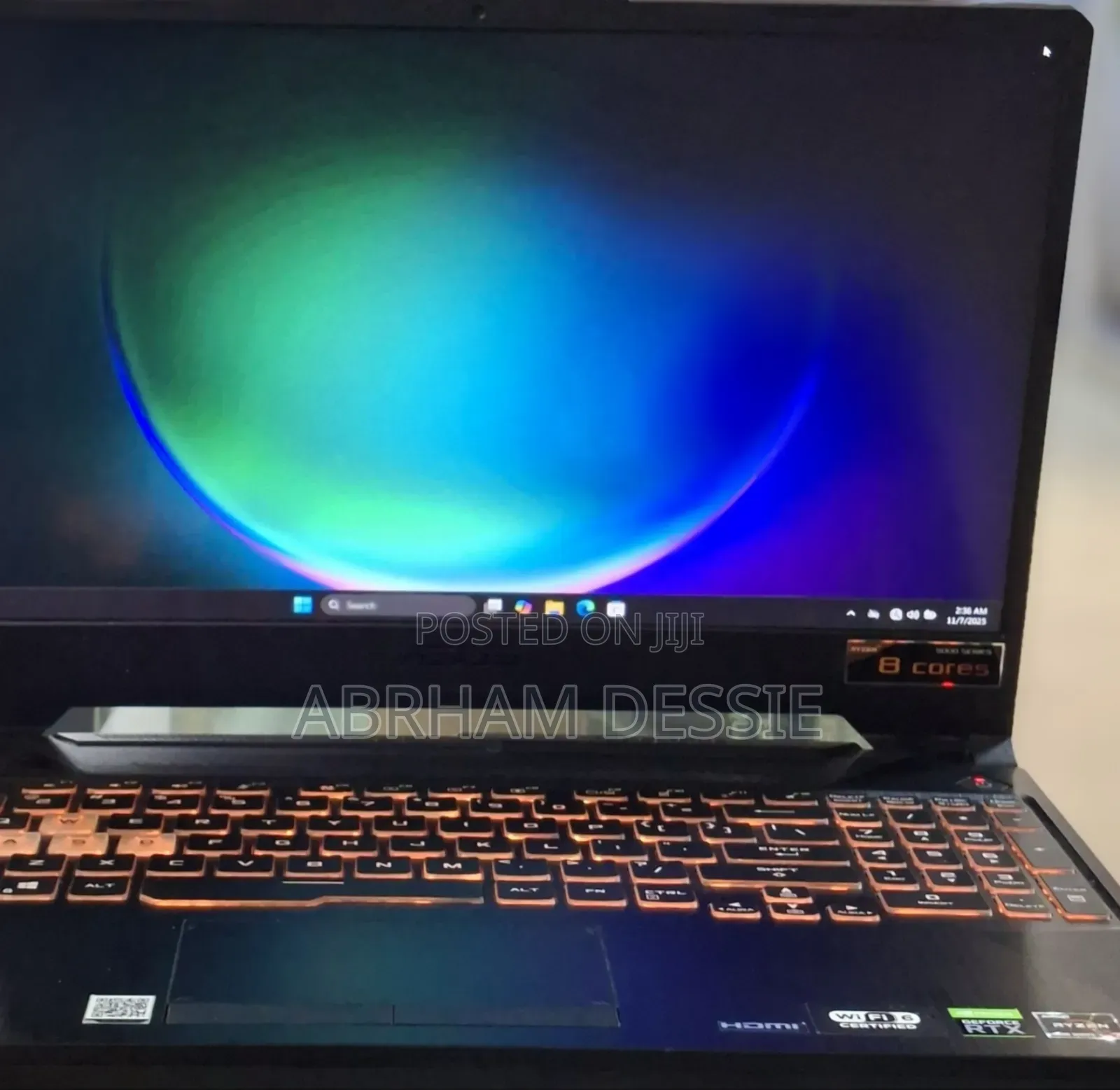 New Laptop Asus 16GB AMD Ryzen 7 SSD 512GB