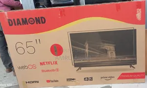 Diamond Tv 65 Duoble Glass Smart We Bos 2025 Bluetooth System