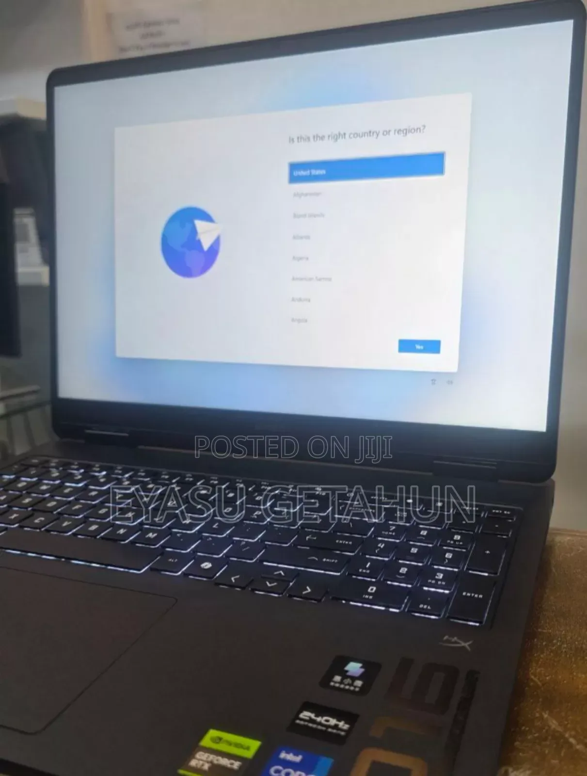 New Laptop HP Omen 16 16GB Intel Core I7 SSD 1T