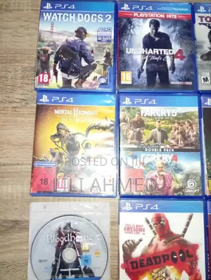 Playstation 4 Cd Slightly Used