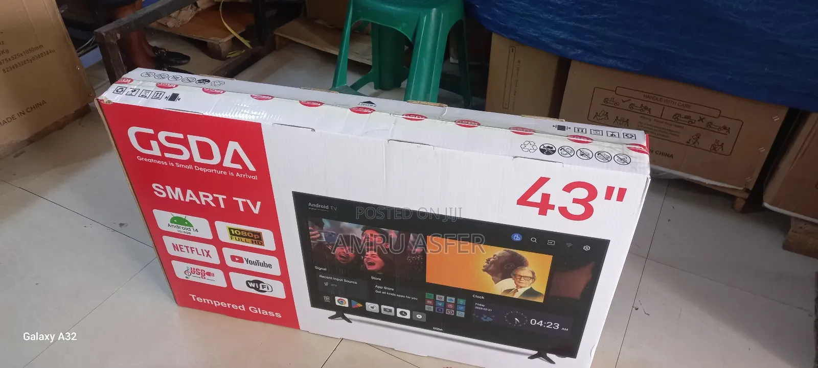 Syinix Tv 43 Smart Android.14 Smart Frame Les