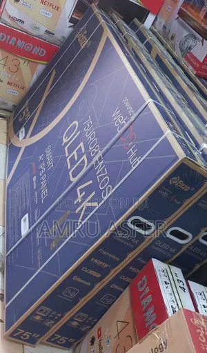 Enzo Tv 65 Smart Qled Webos Frame Les Bluetooth System 2025