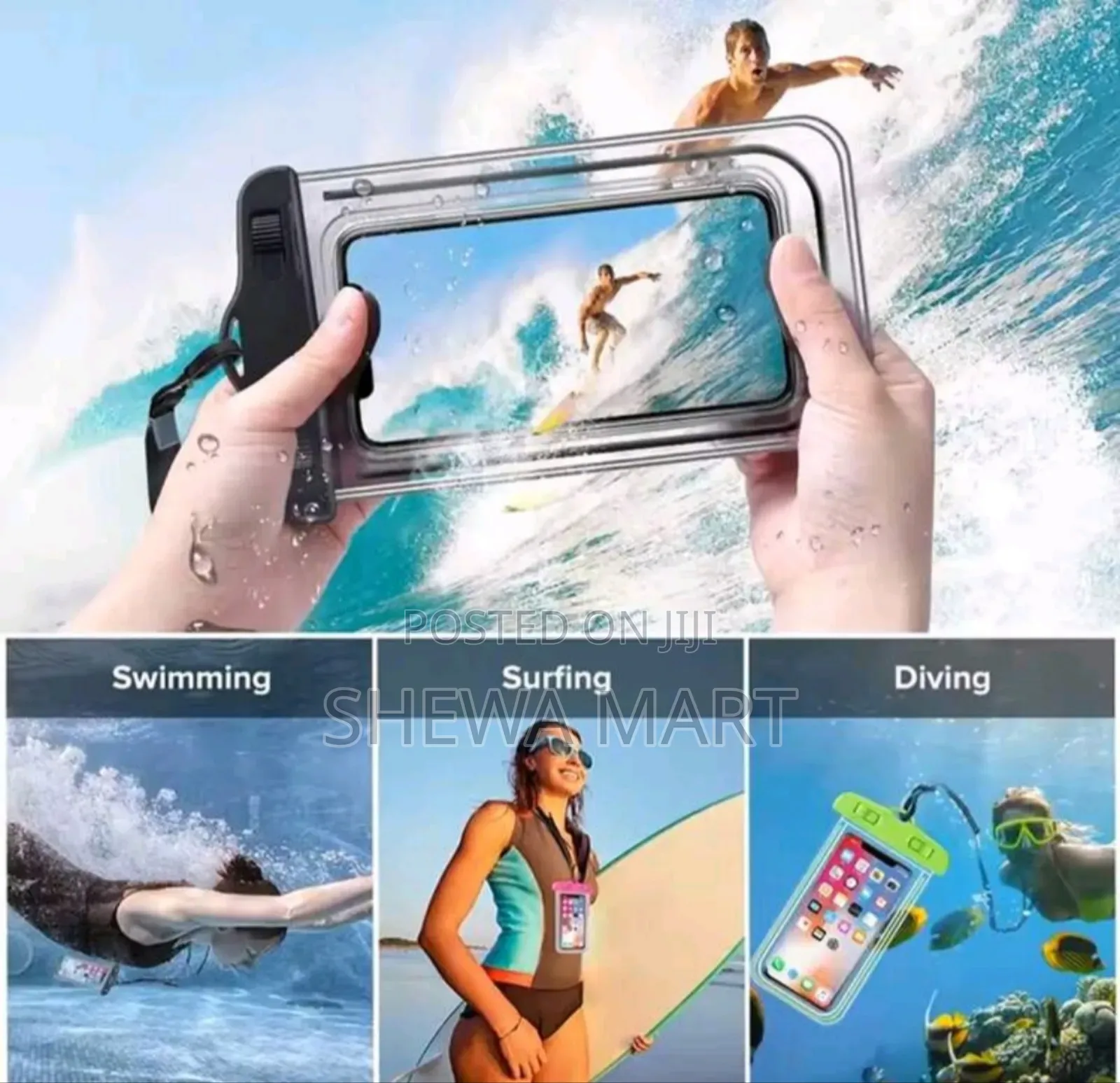 Floating Waterproof Phone Pouch Waterproof Phone Case, Underwater Dry