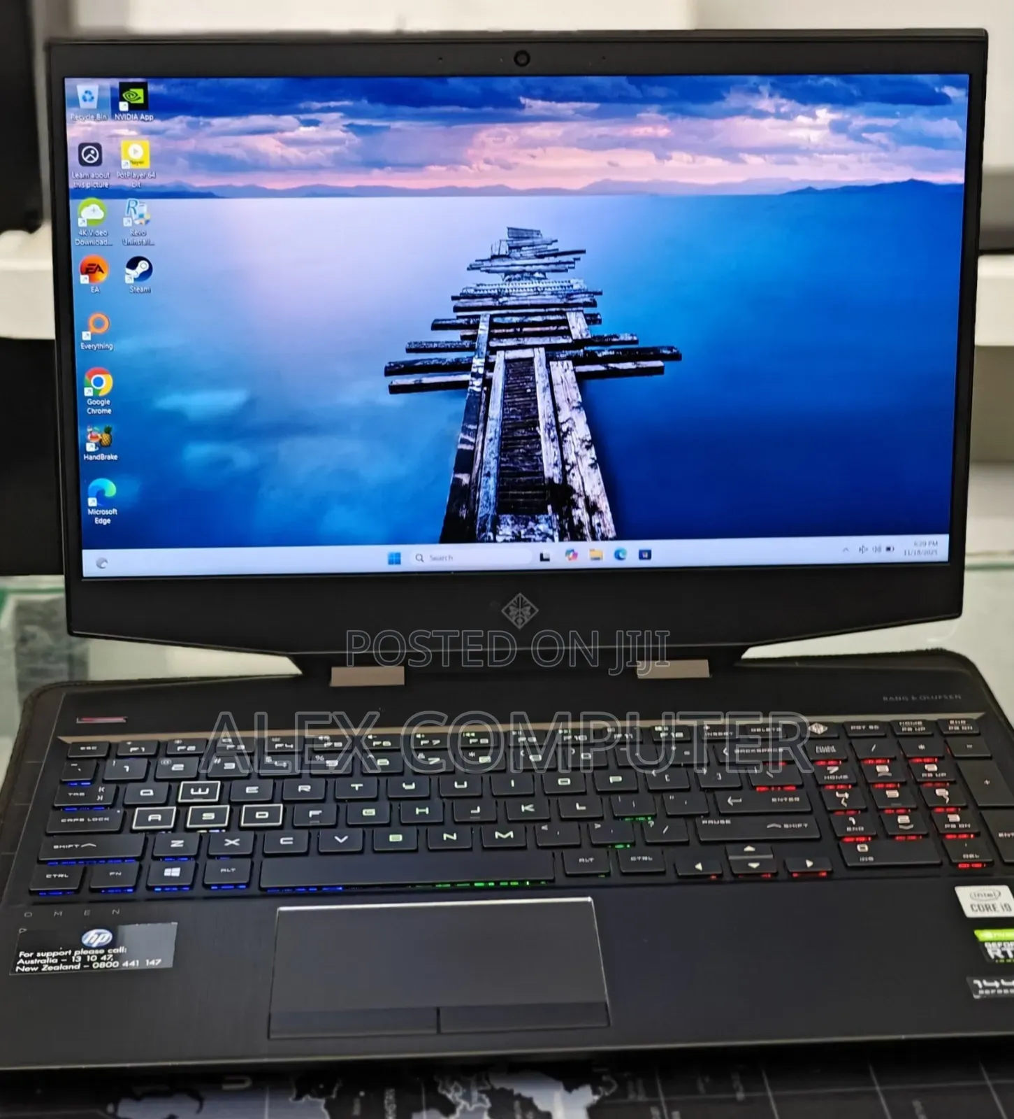 New Laptop HP Omen X 16GB Intel Core I7 HDD+SSD 256GB