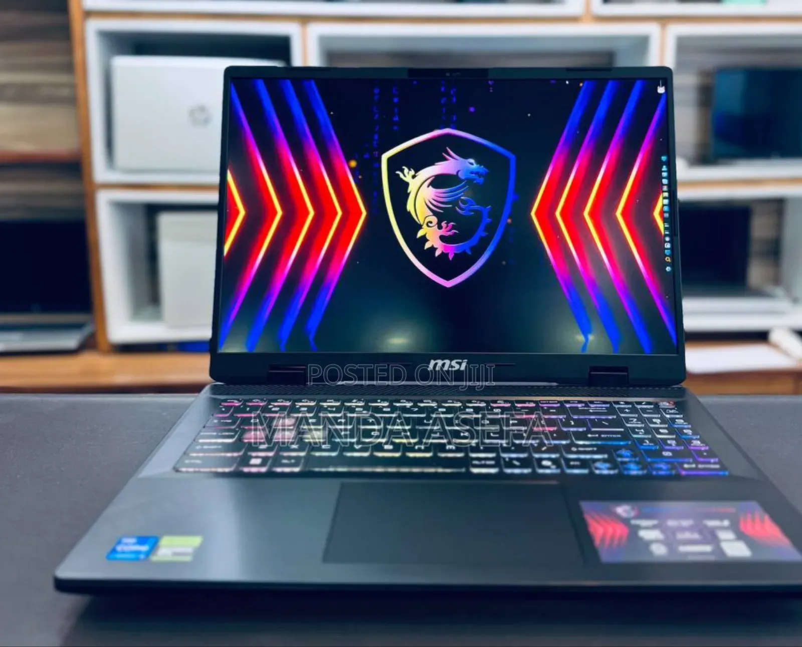 New Laptop MSI 16GB Intel Core I7 SSD 1T