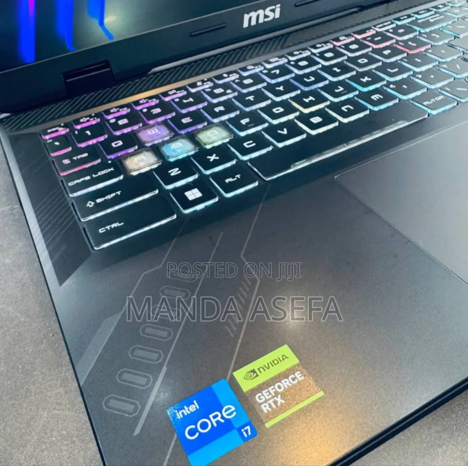 New Laptop MSI 16GB Intel Core I7 SSD 1T