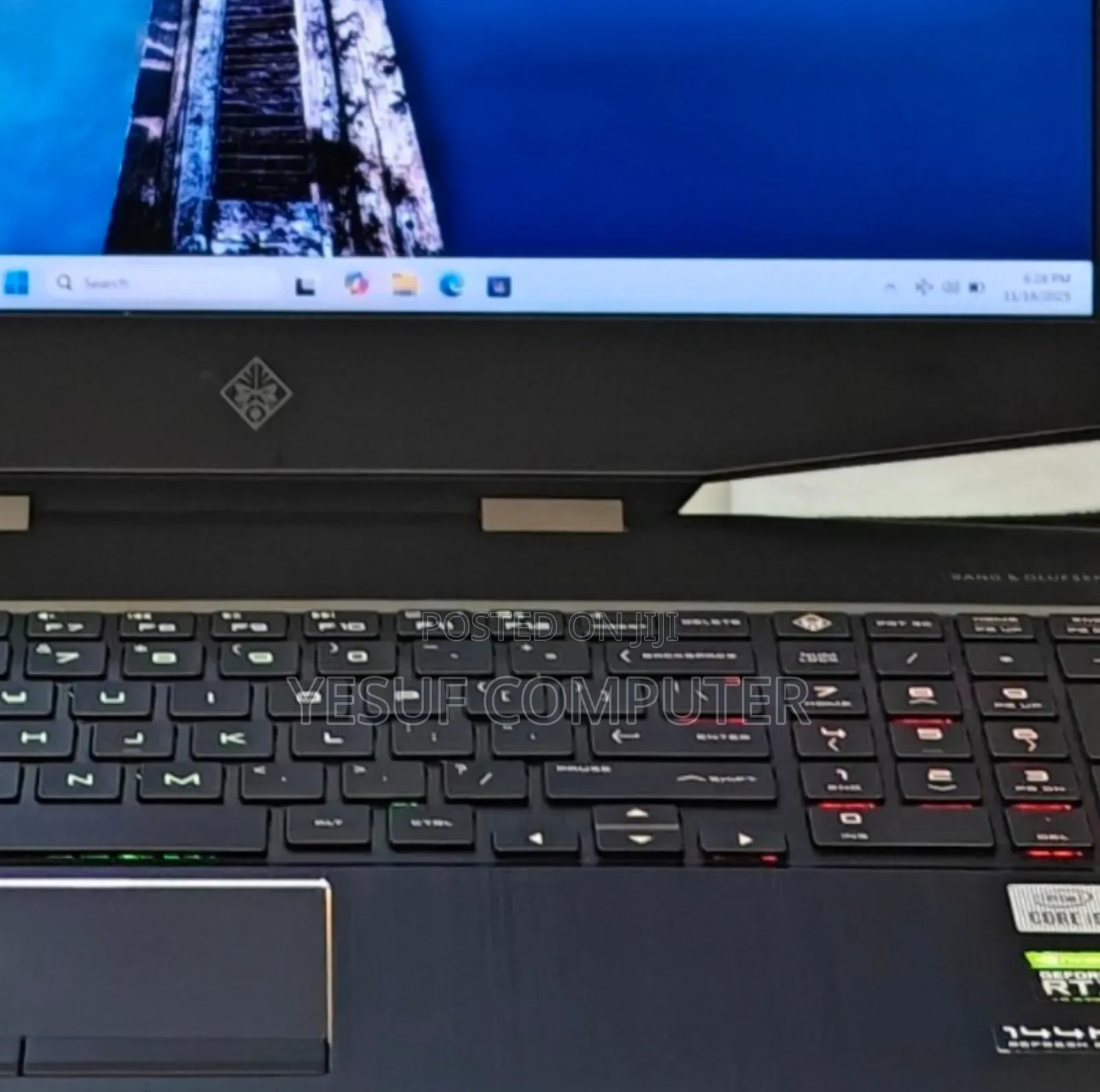 New Laptop HP Omen 15 16GB Intel Core I7 SSD 256GB