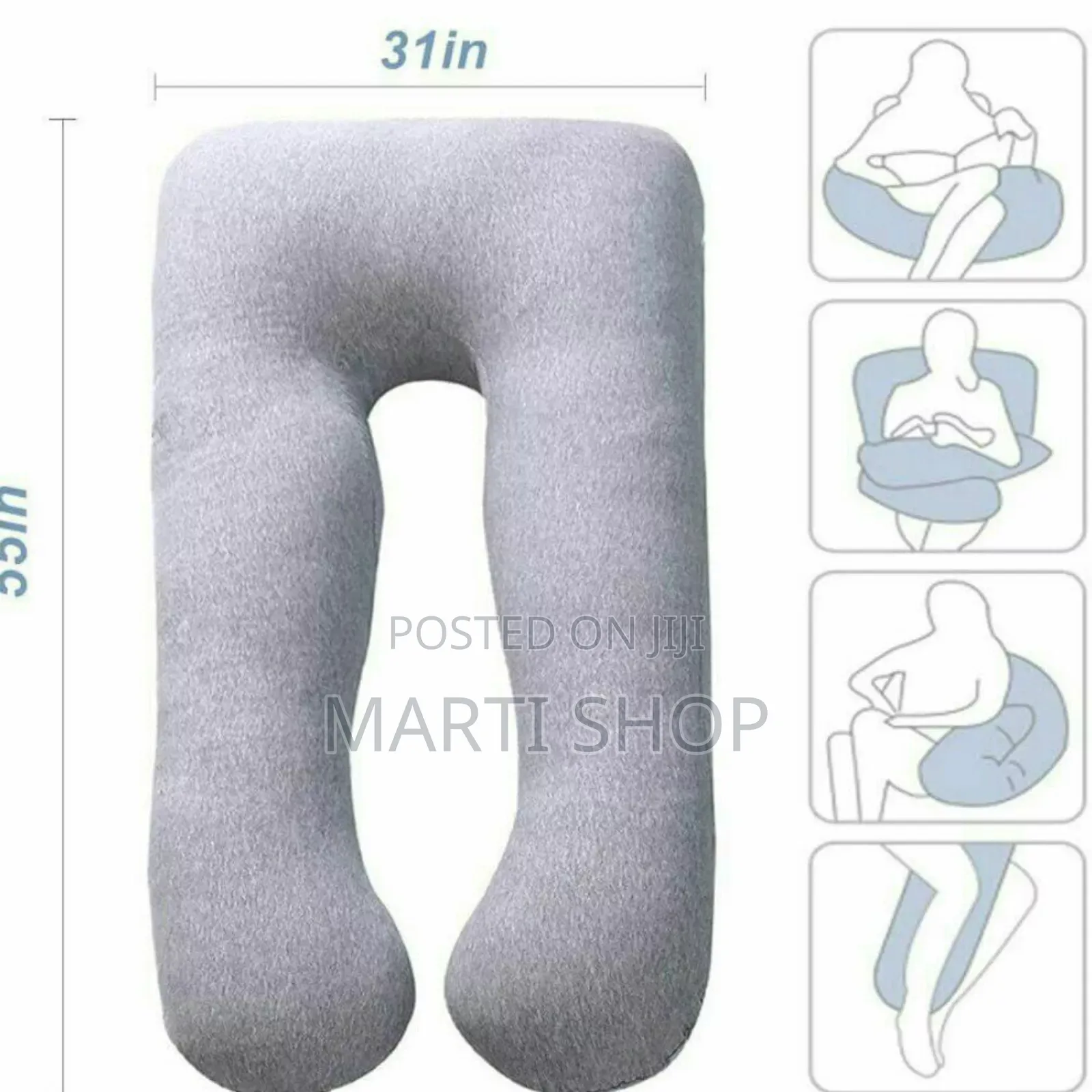 U Shape Full Body Pillow for Maternity Support,