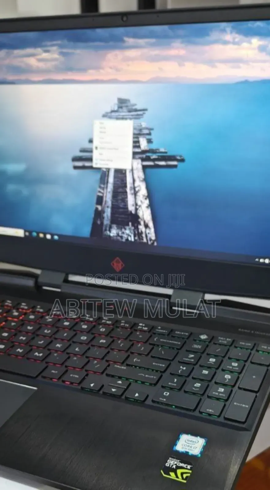 New Laptop HP Omen 15 16GB Intel Core I7 SSD 512GB