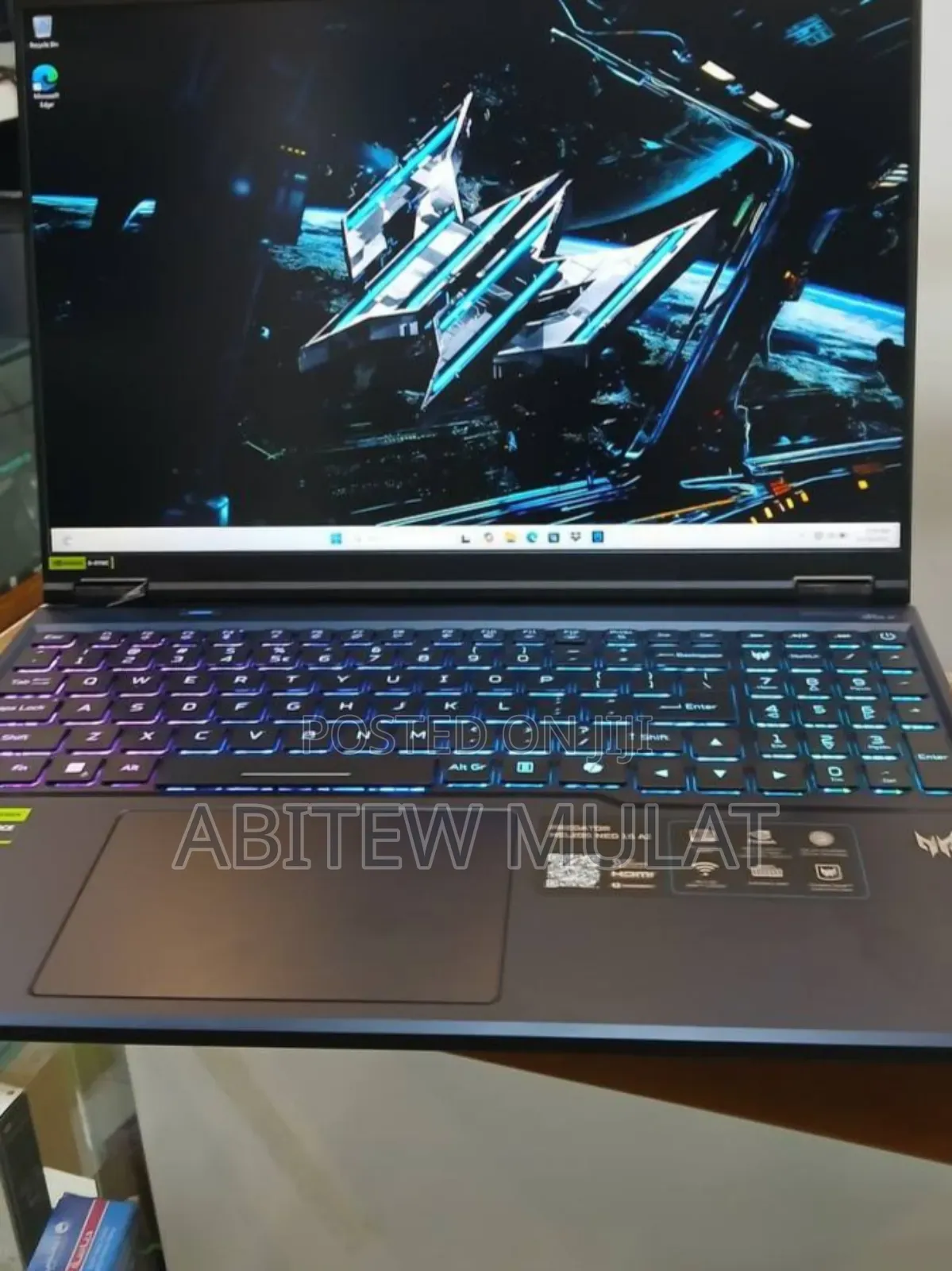 New Laptop Acer Predator Helios Neo 16 32GB Intel Core Ultra 9 SSD 1T