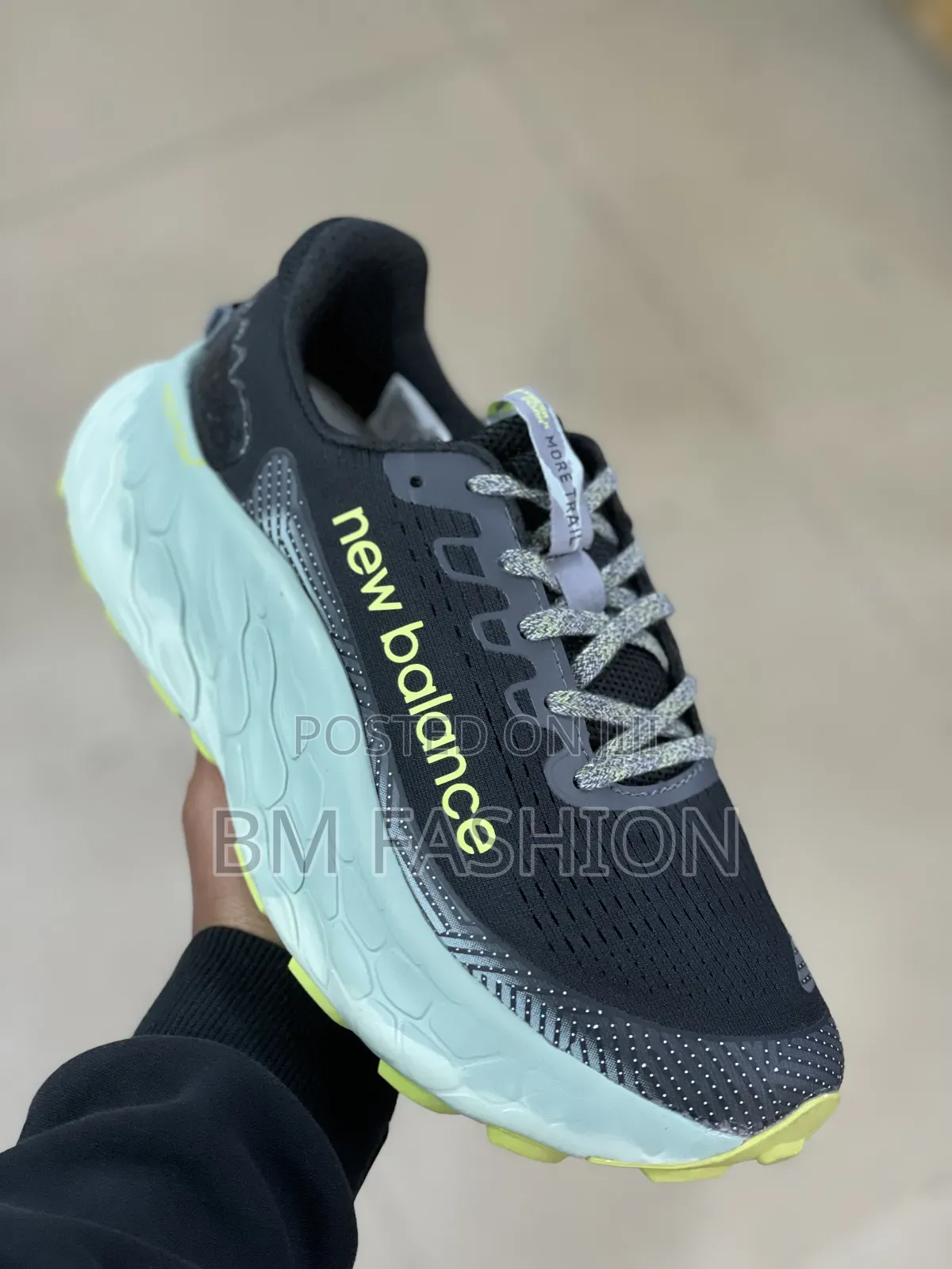New Balance Fresh Foam X Running Shoe in a Black