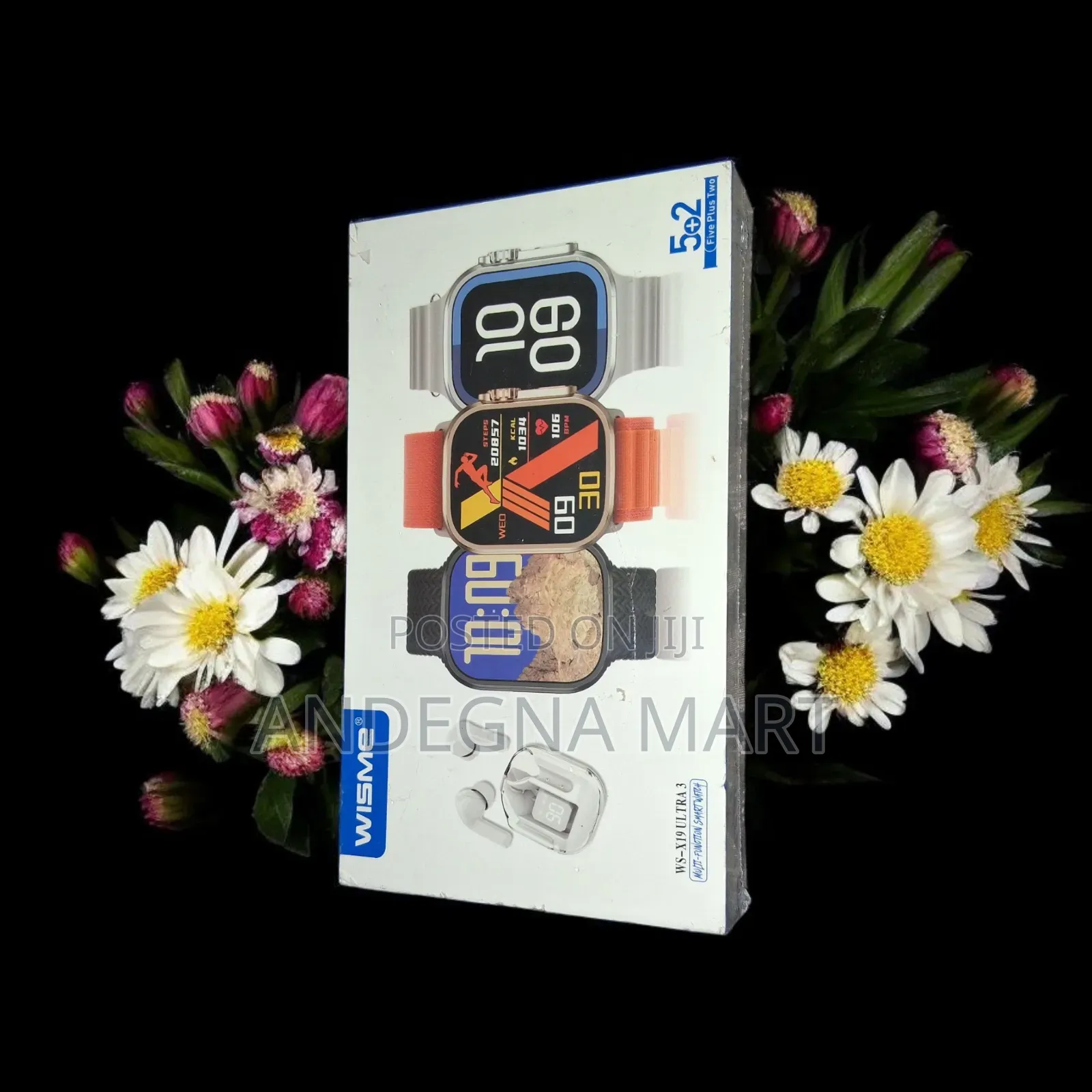 Ws-X19 Ultra 3 Smartwatch: Optimized for Ios and Android