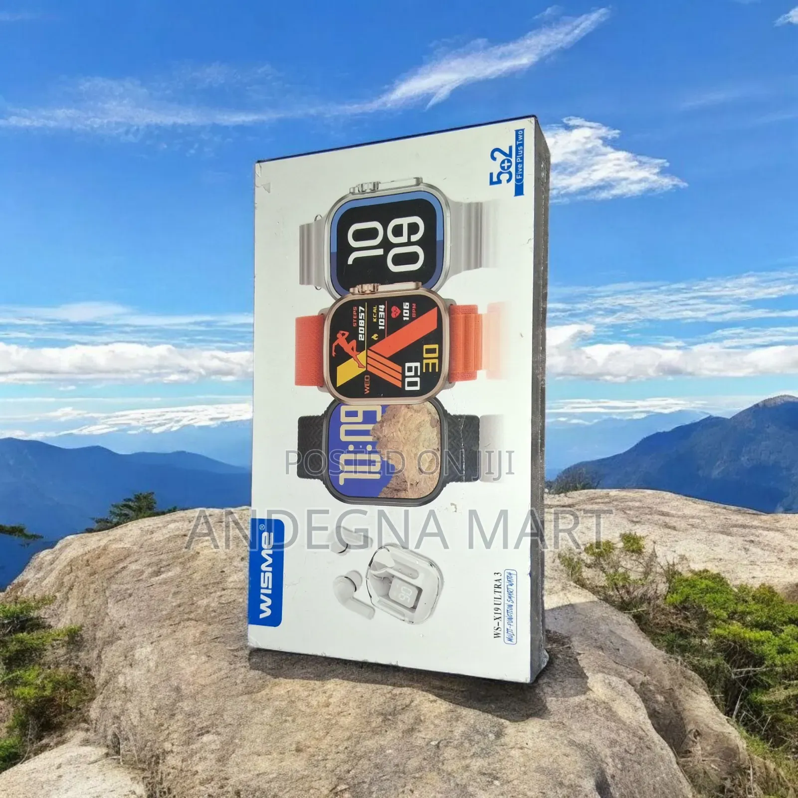 Ws-X19 Ultra 3 Smartwatch: Loaded With Health and Utility