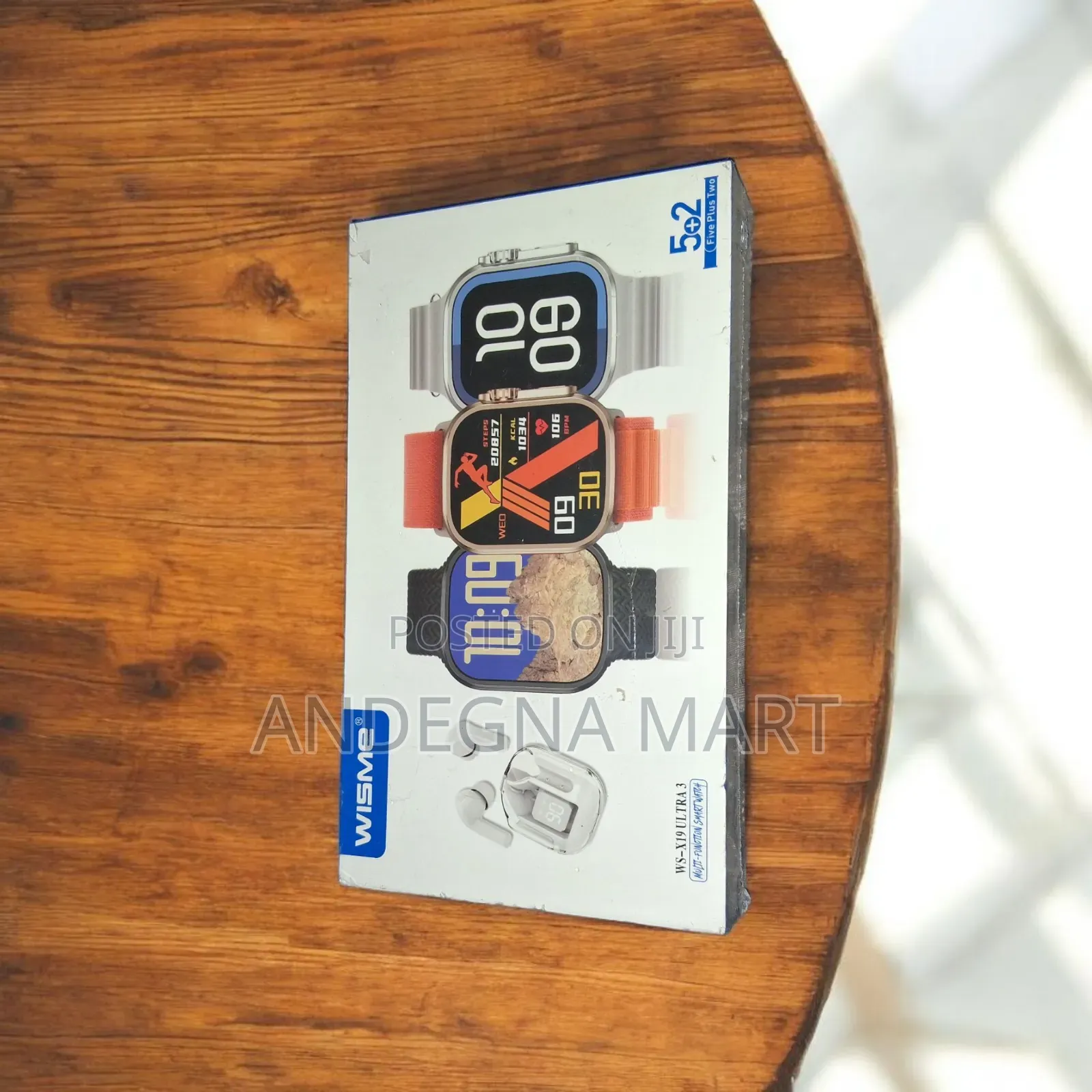 Ws-X19 Ultra 3 Smartwatch: Long-Lasting Battery Power