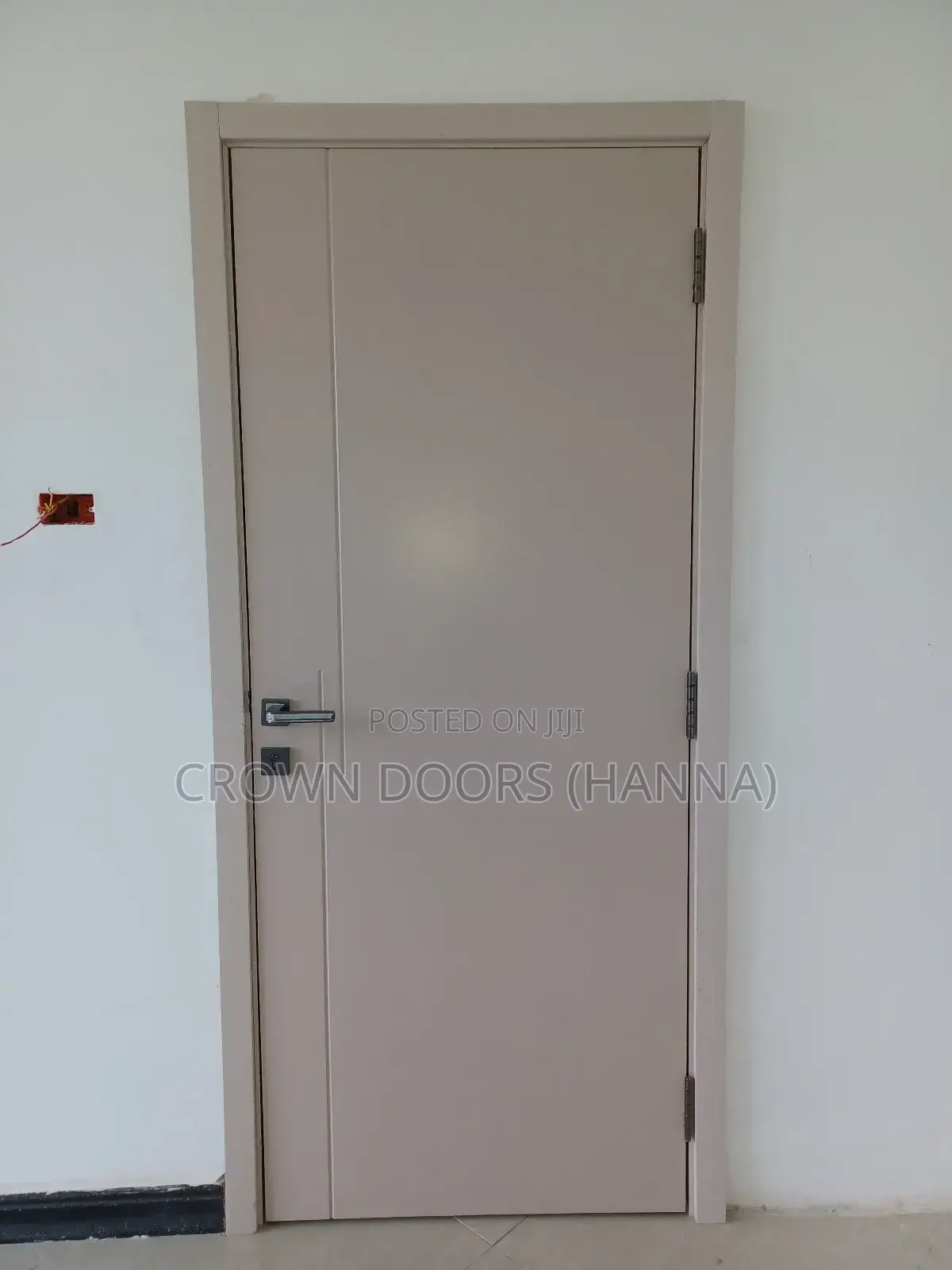 Crown Door Made of Natural Stone Wood Fiber.Water,Termite Fire Proof