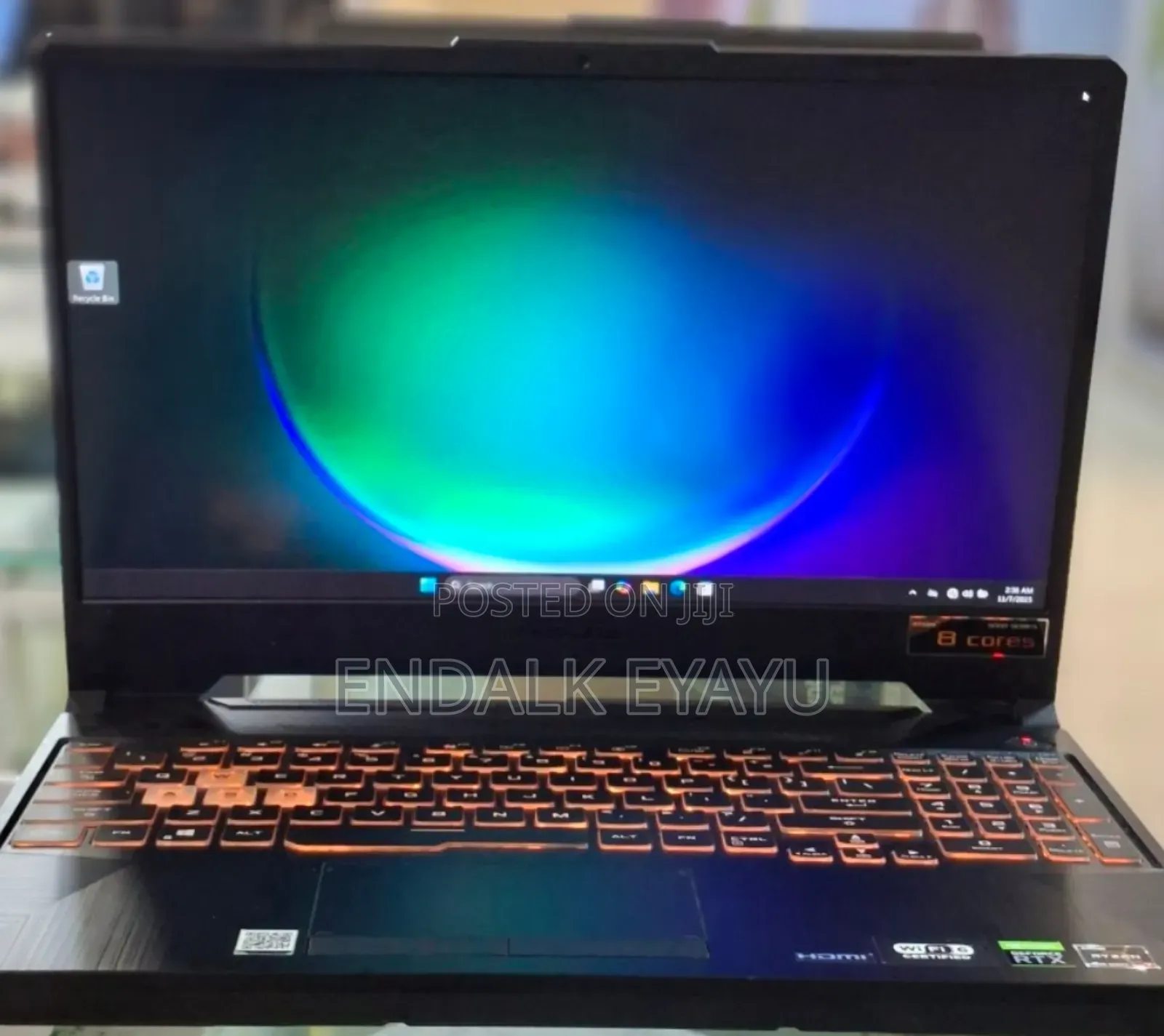 New Laptop Asus TUF Gaming A15 16GB AMD Ryzen 7 SSD 512GB