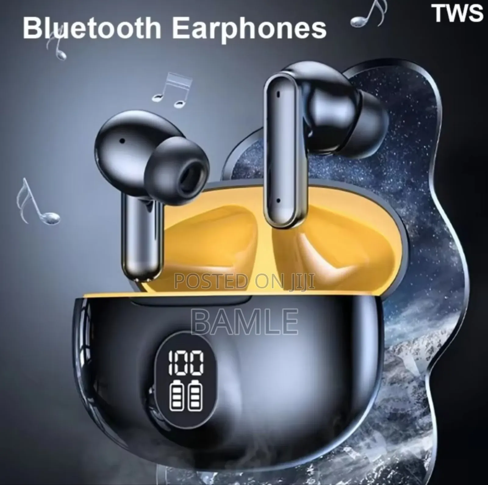 Bluetooth Earphones Wireless Headphone Enc-Calling Noise Cancelling