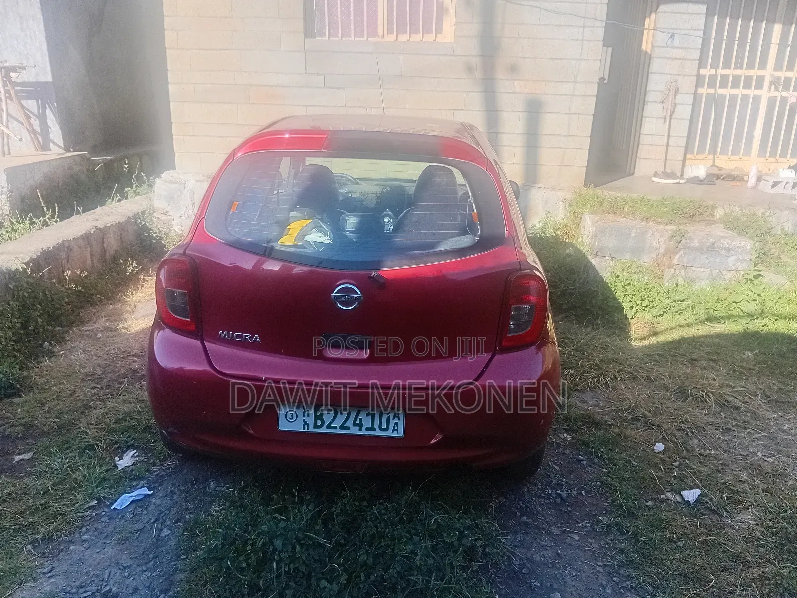 Nissan Micra 2017 Red