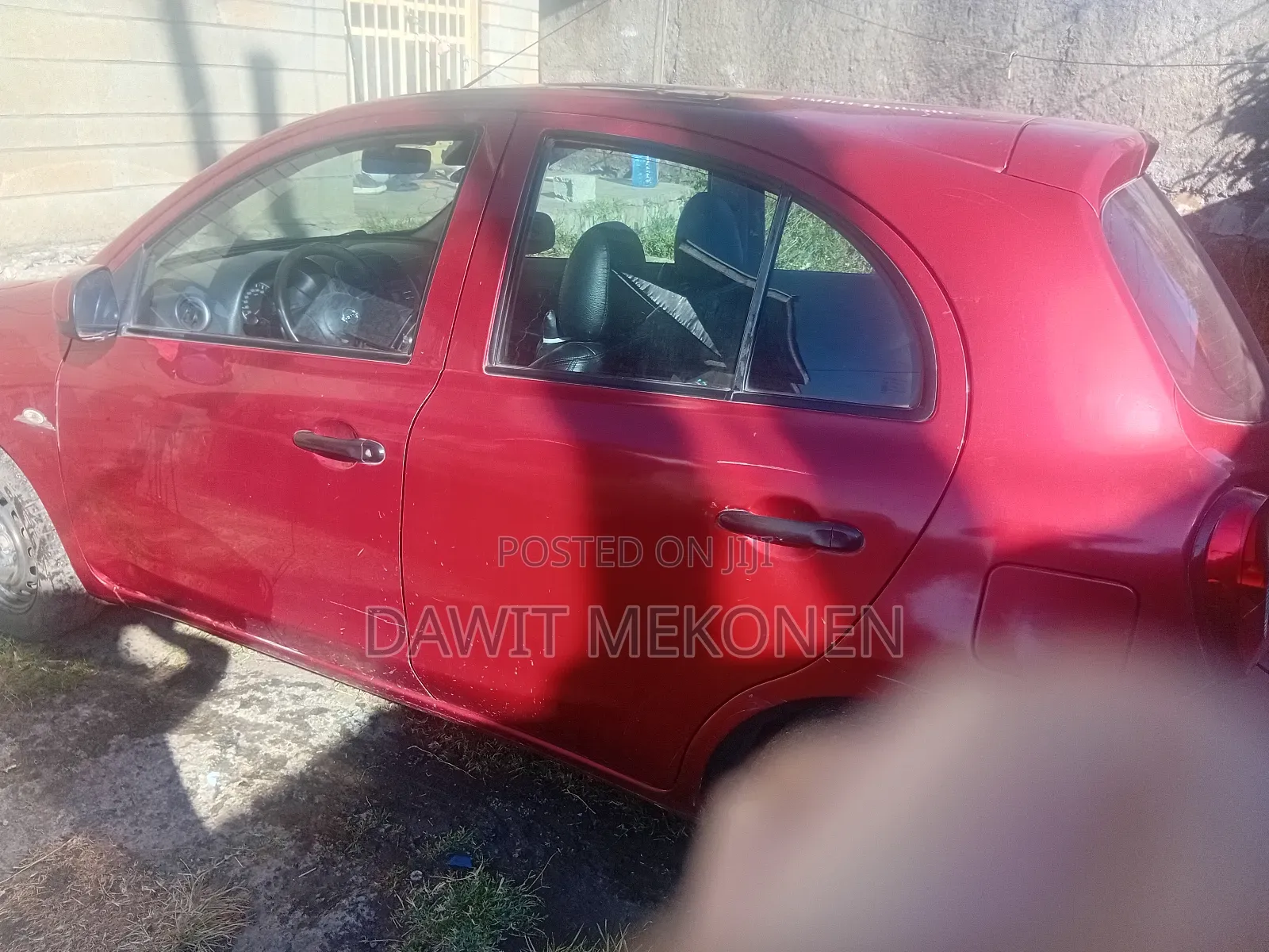 Nissan Micra 2017 Red