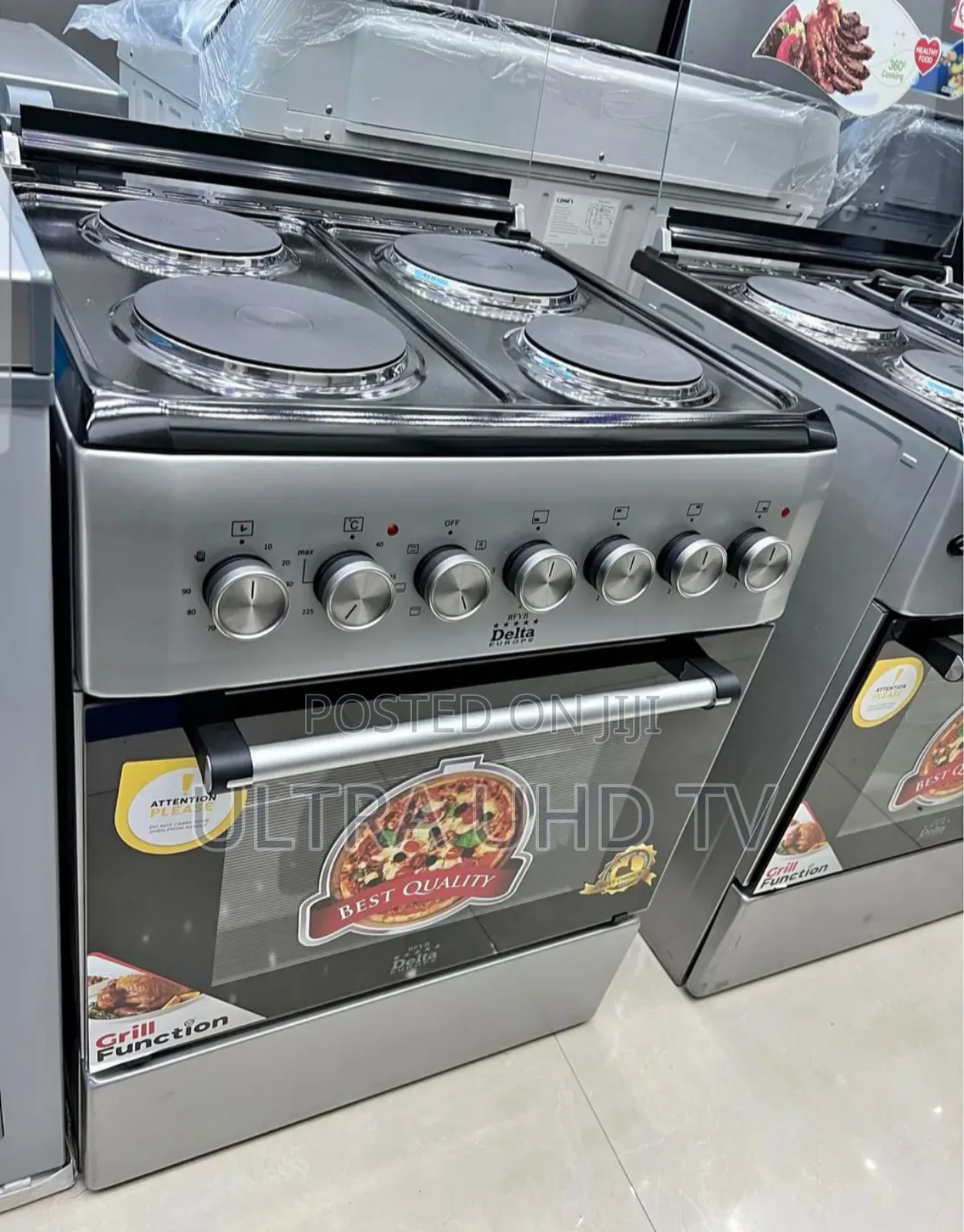 Delta 60/60oven Orginal Latest Technology Timer 60×60 Cooking Range