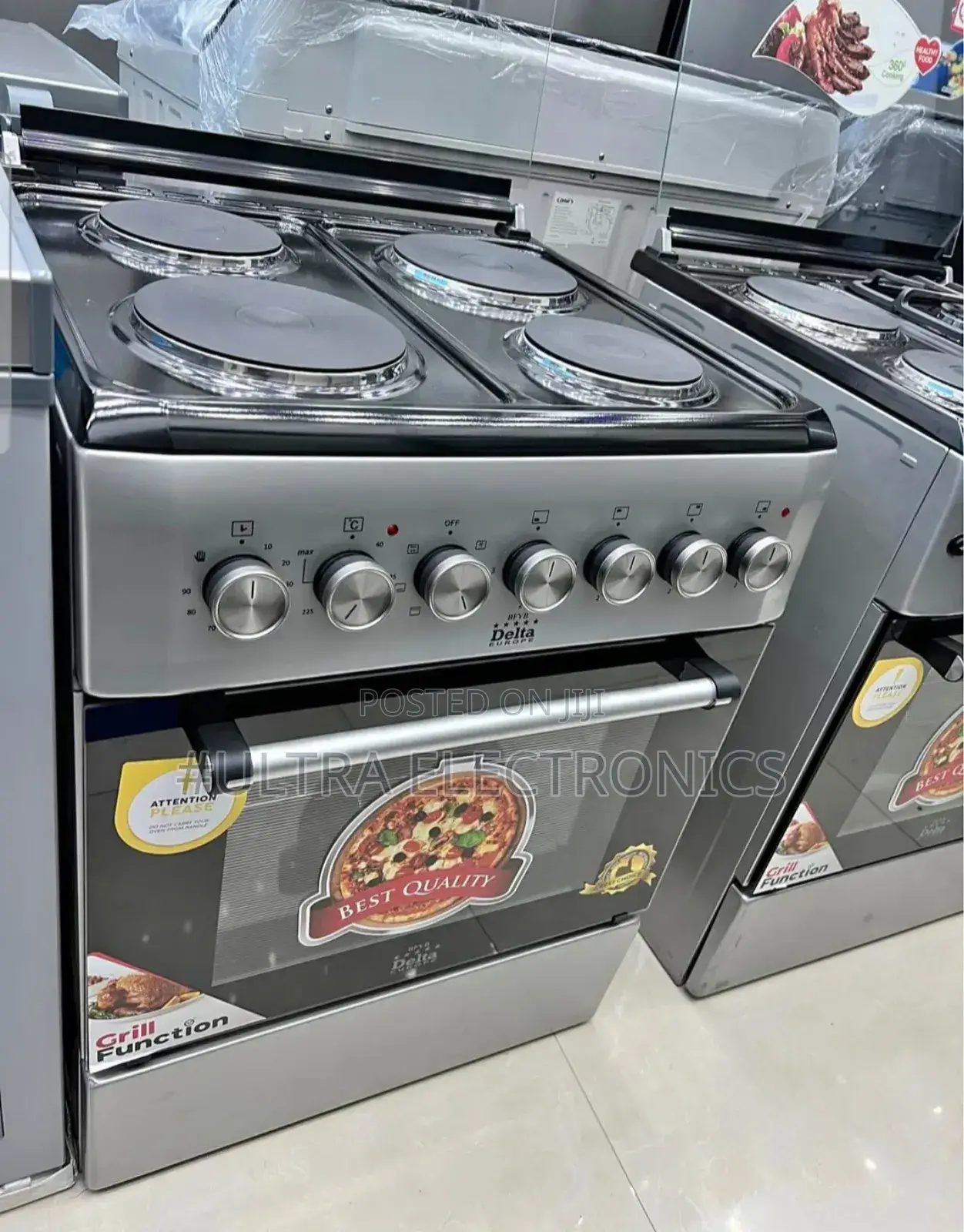 Delta 60/60oven Orginal Latest Technology Timer 60×60 Cooking Range