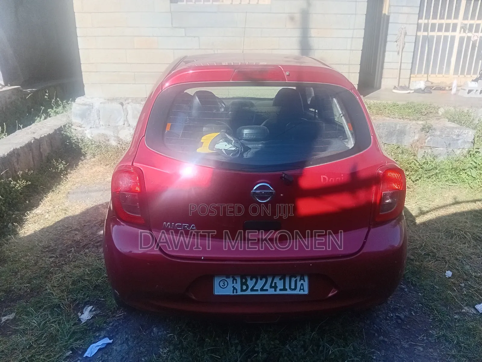 Nissan Micra 2017 Red