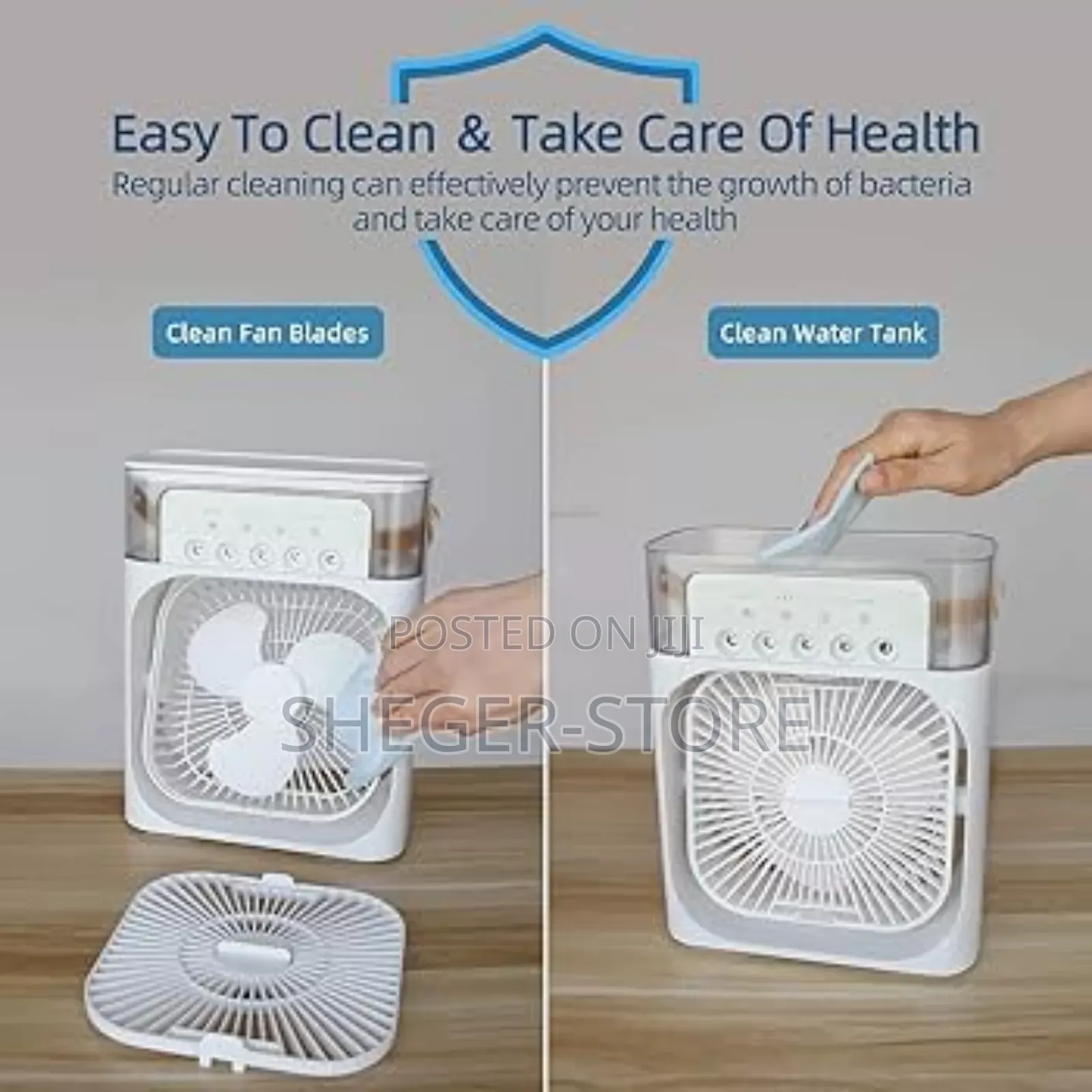 Portable Multifunctional 3in 1 Air Cooler and Humidifier