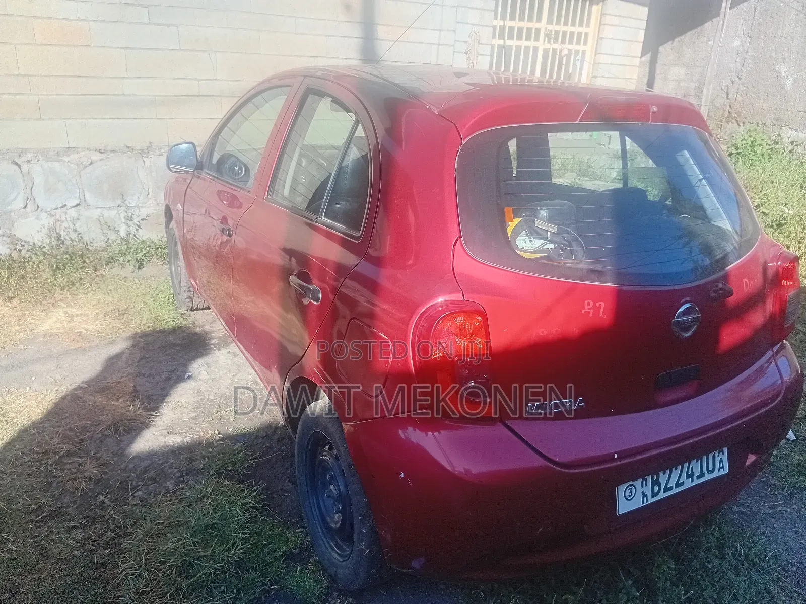 Nissan Micra 2017 Red