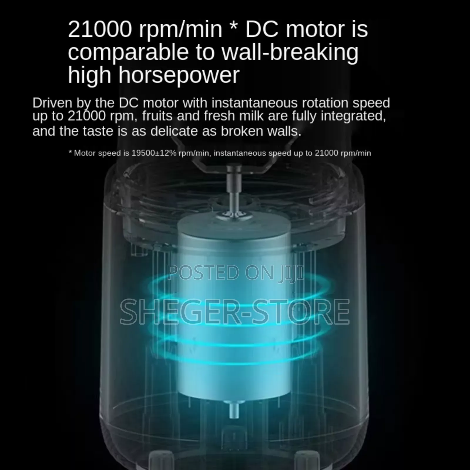 Orginal Charging and Portable Juicer (22,000rpm)