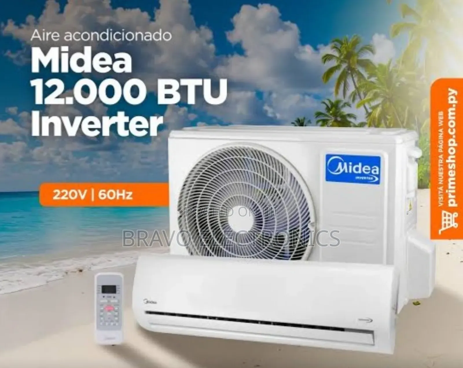 Midea 12000 Btu Air Conditioner – Powerful Cooling, Silent!