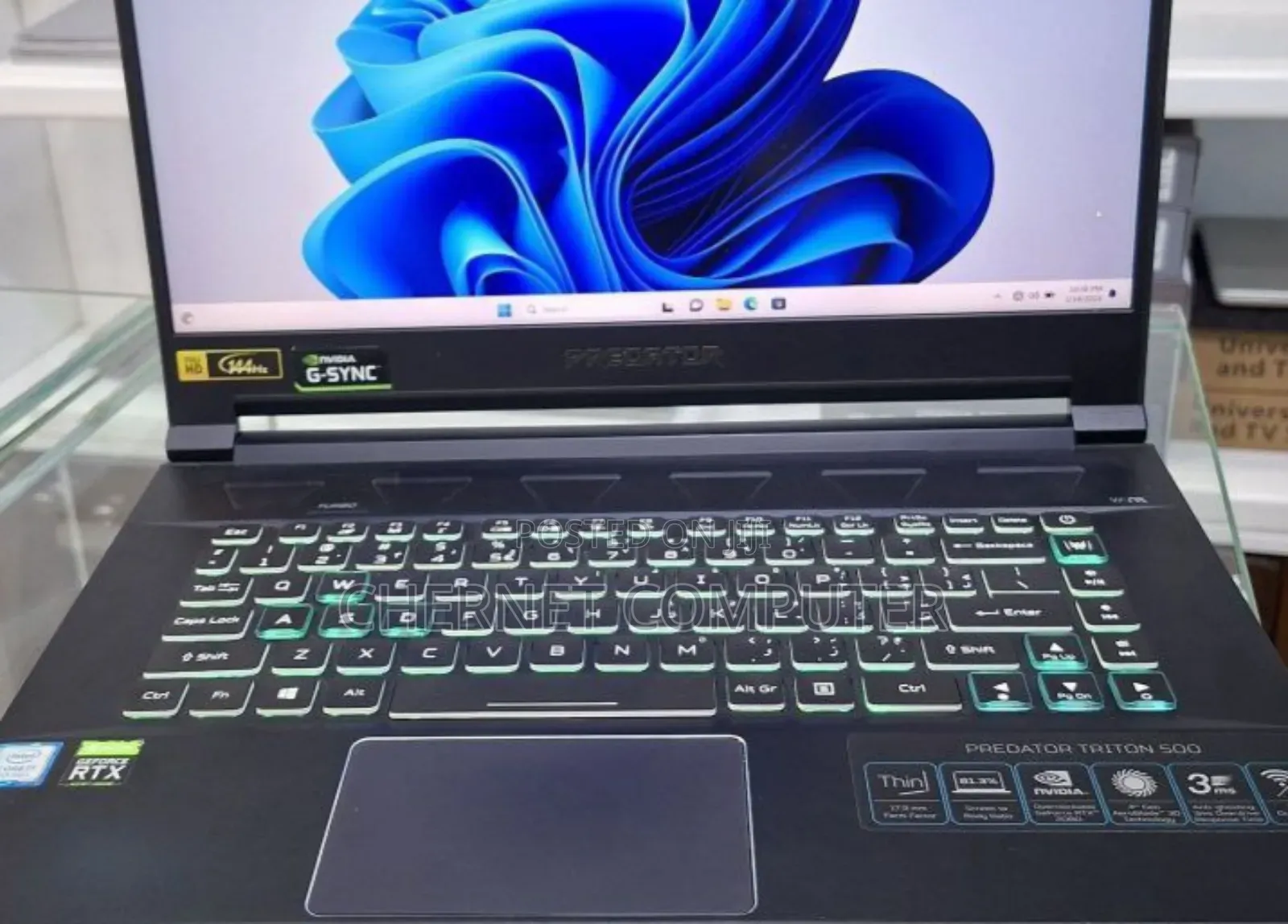 New Laptop Acer Predator 15 16GB Intel Core I7 SSD 1T