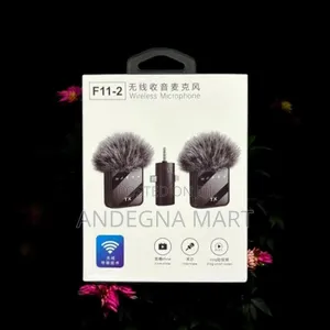 Photo - F11-2 Wireless Microphone: Clear Audio for Video Calls