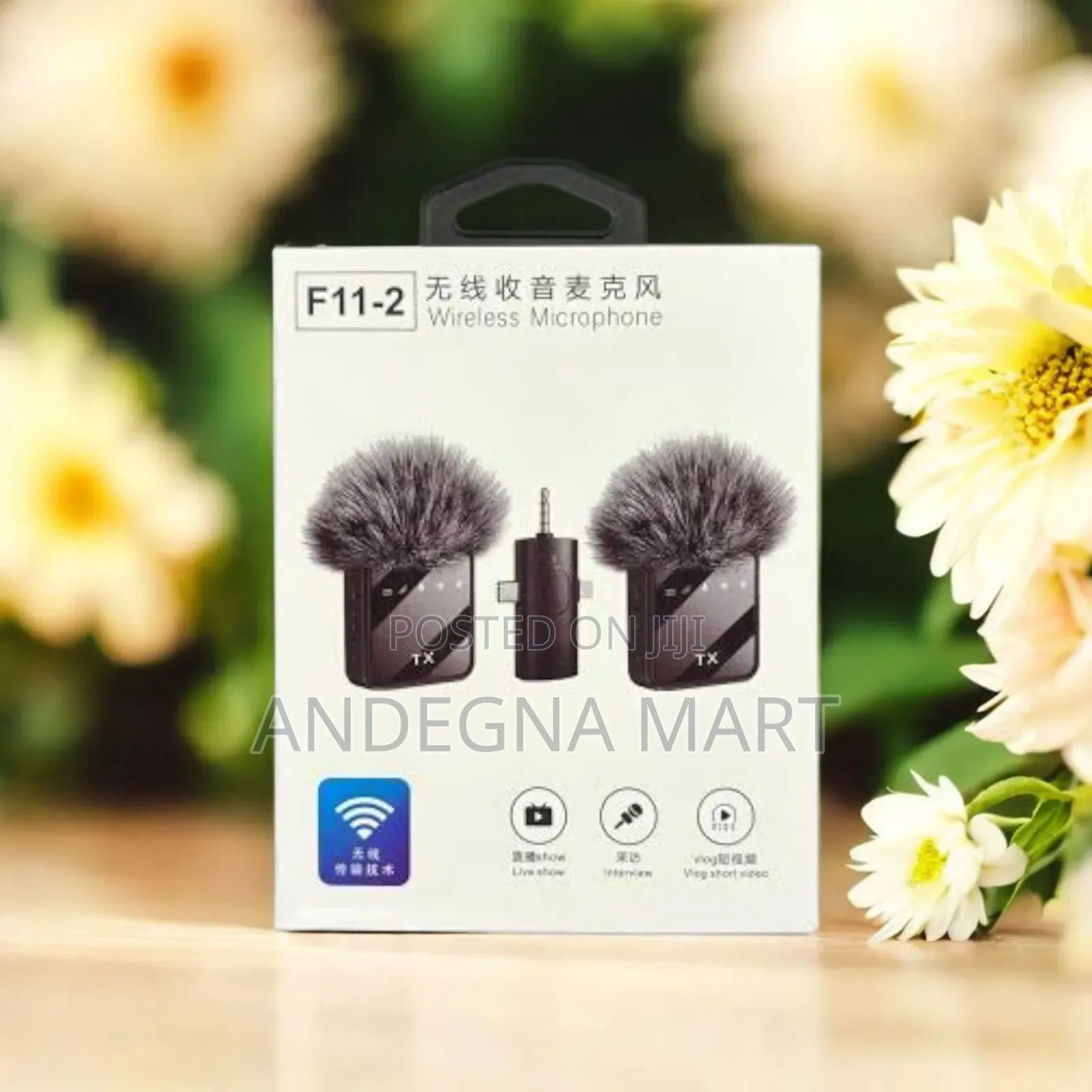 F11-2 Wireless Microphone: High-Fidelity Sound Output