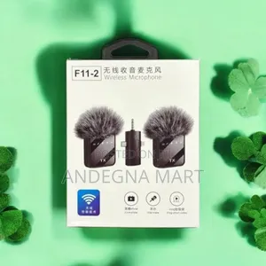 Photo - F11-2 Wireless Microphone: Zero Setup Time Needed