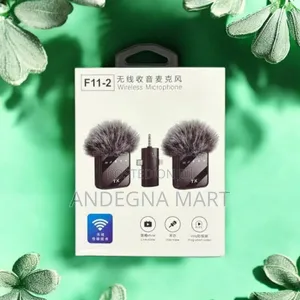 Photo - F11-2 Wireless Microphone: Record Speeches With Confidence