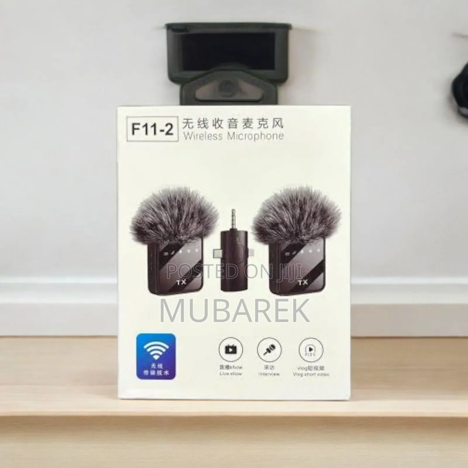 F11-2 Wireless Microphone: Ideal for Fitness Instructors