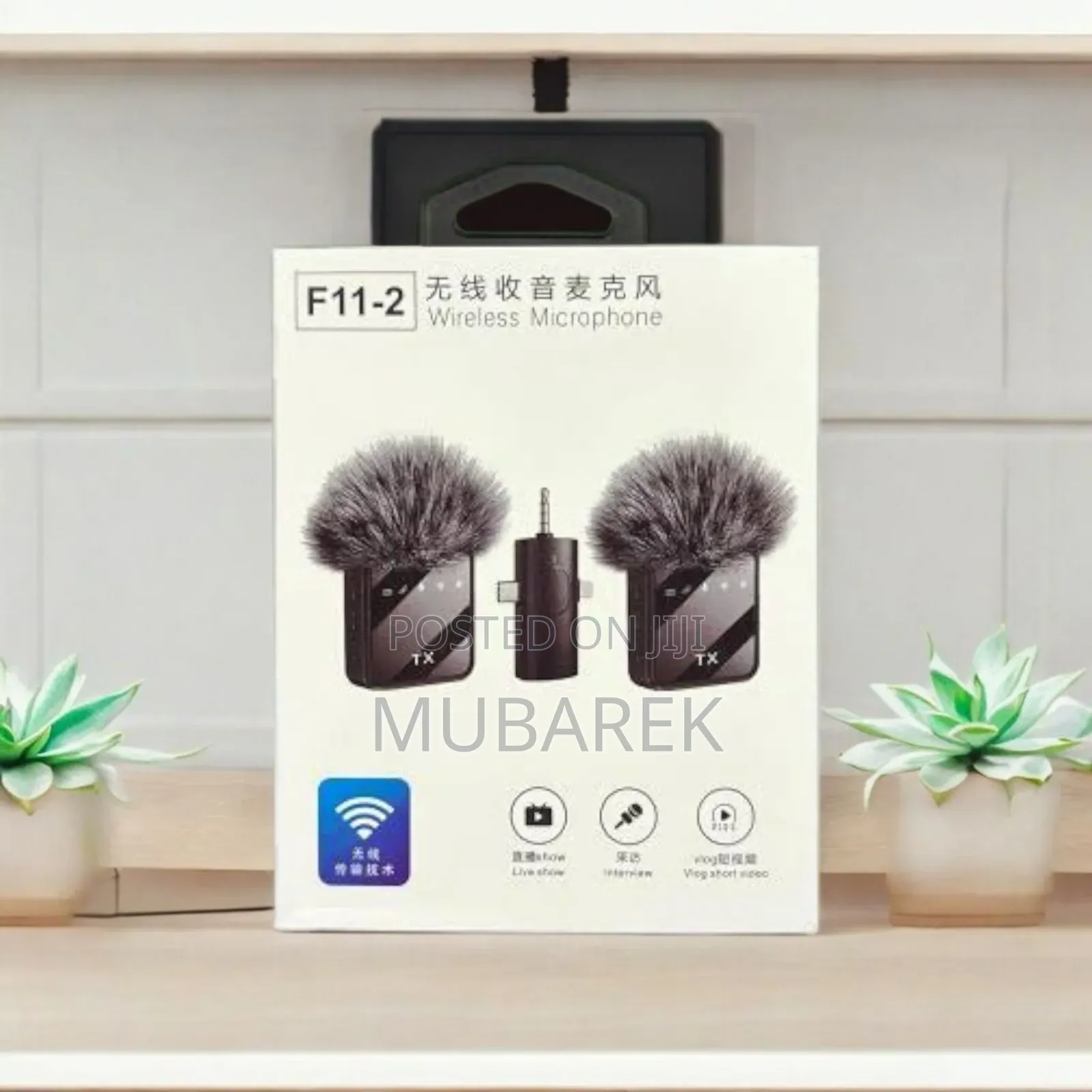 F11-2 Wireless Microphone: Secure Digital Signal Transfer