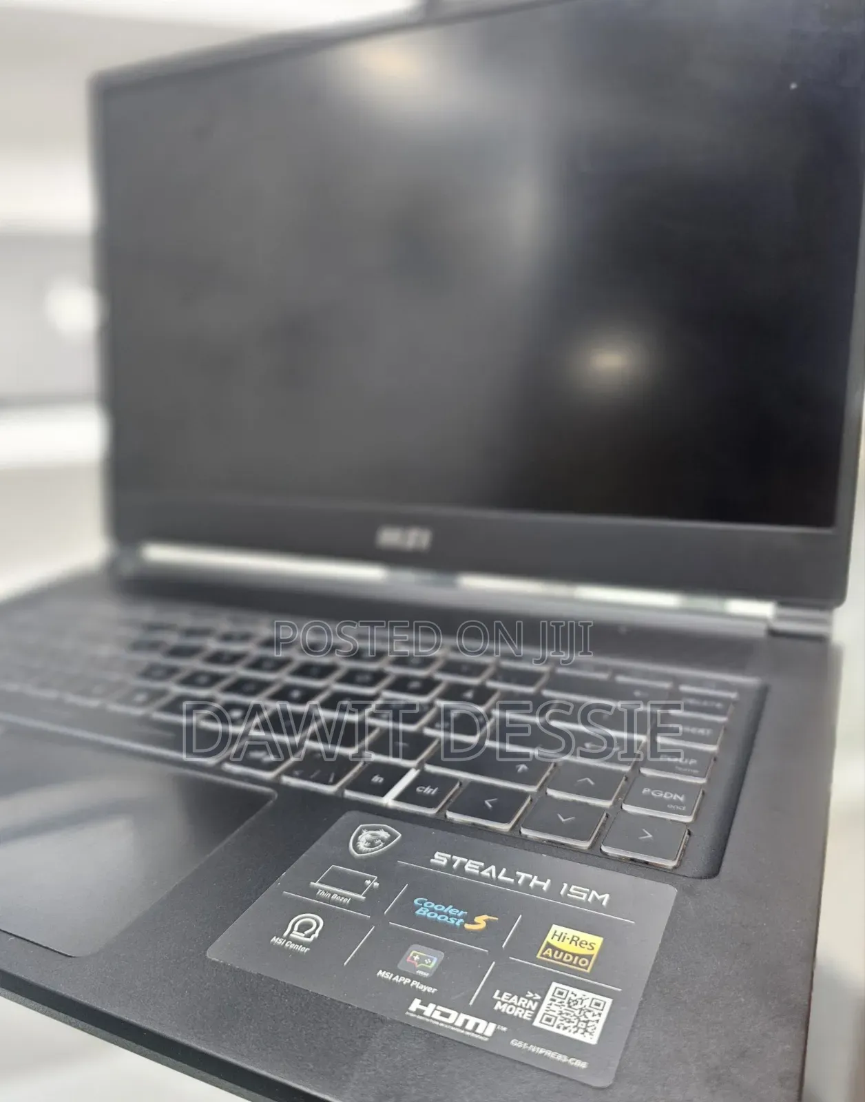 New Laptop MSI 16GB Intel Core I7 SSD 1T