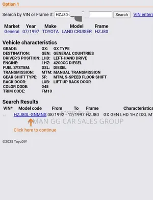 Toyota Land Cruiser 1998 White