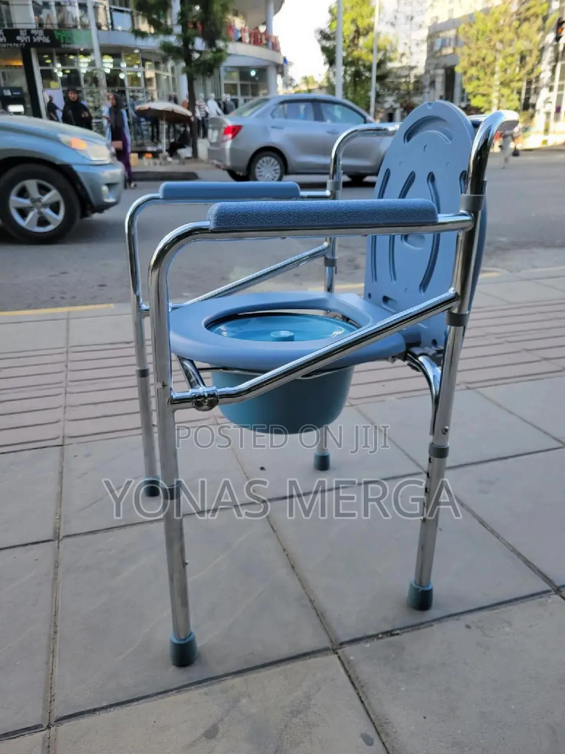 Shower Chair郴姿toilet Chair嫌፤3-in-1 Commode Chair升❫Portable Commode