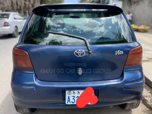 Toyota Vitz 1.0 FWD 3dr 2002 Blue
