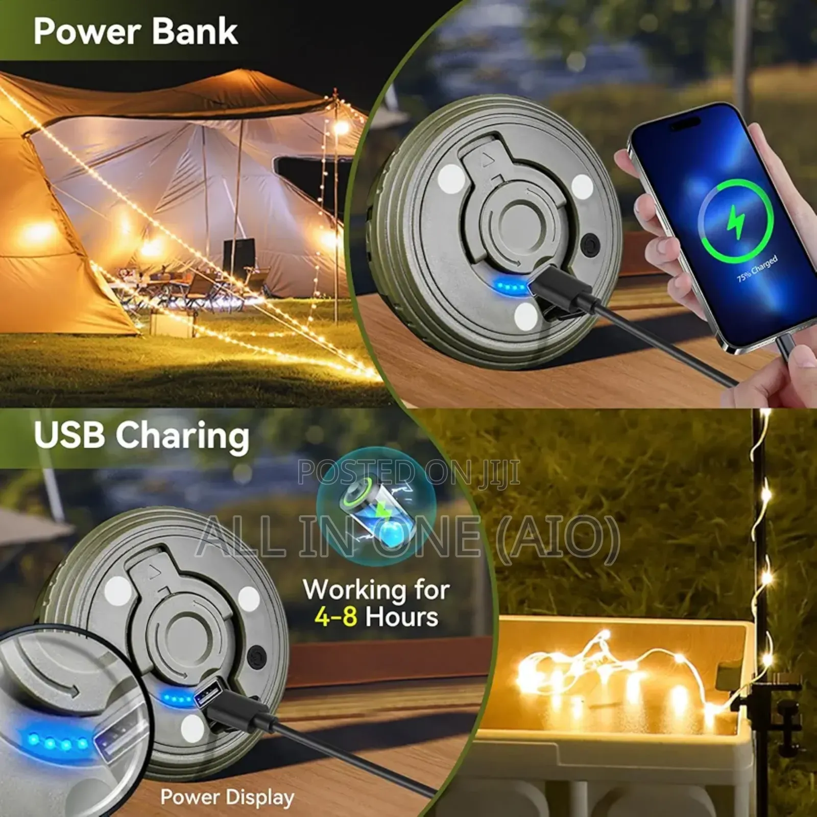 Multi Functional String Light Is a Multi Functional Camping Lights