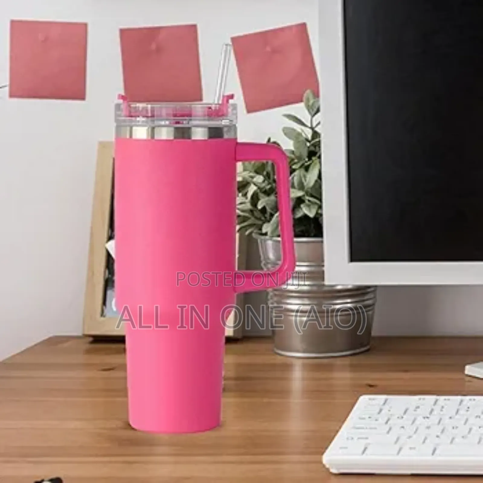 Portable Car Straw Coffee Insulation Cup