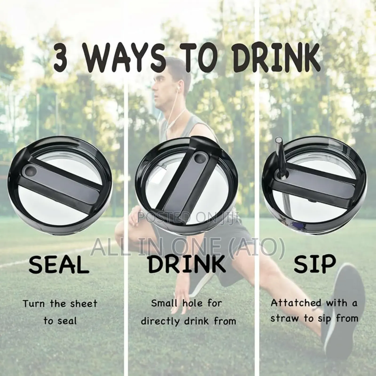 Portable Car Straw Coffee Insulation Cup