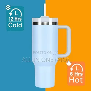 Portable Car Straw Coffee Insulation Cup