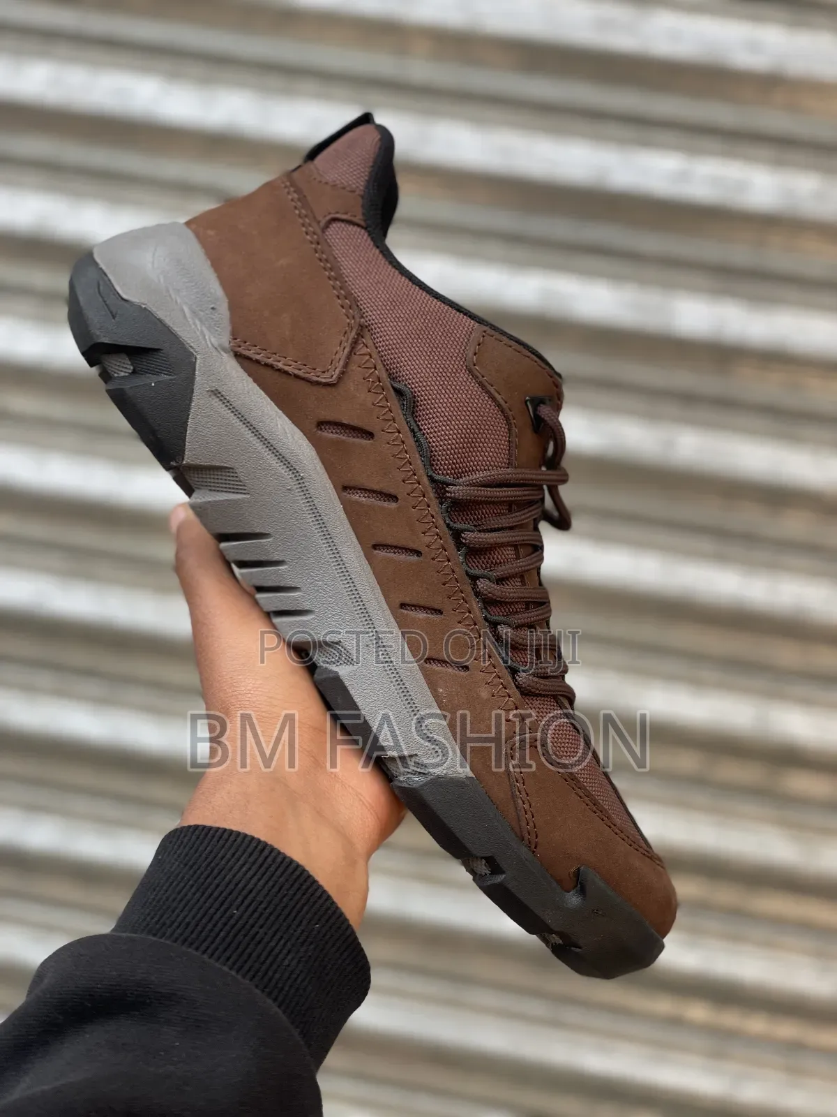 Brown Cat Rugged Sneakers